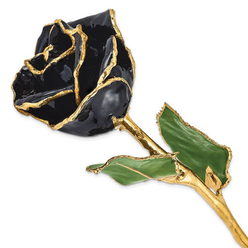 24k Gold Trimmed Roses