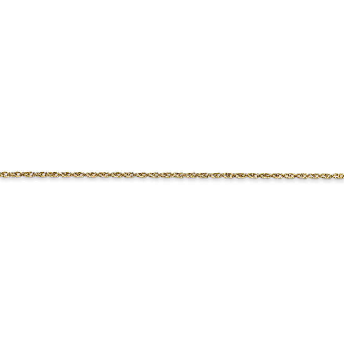 10k .7mm Carded Cable Rope Chain