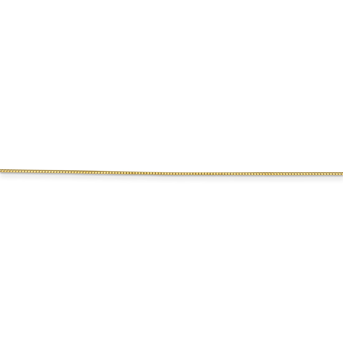 10k .7mm Box Chain