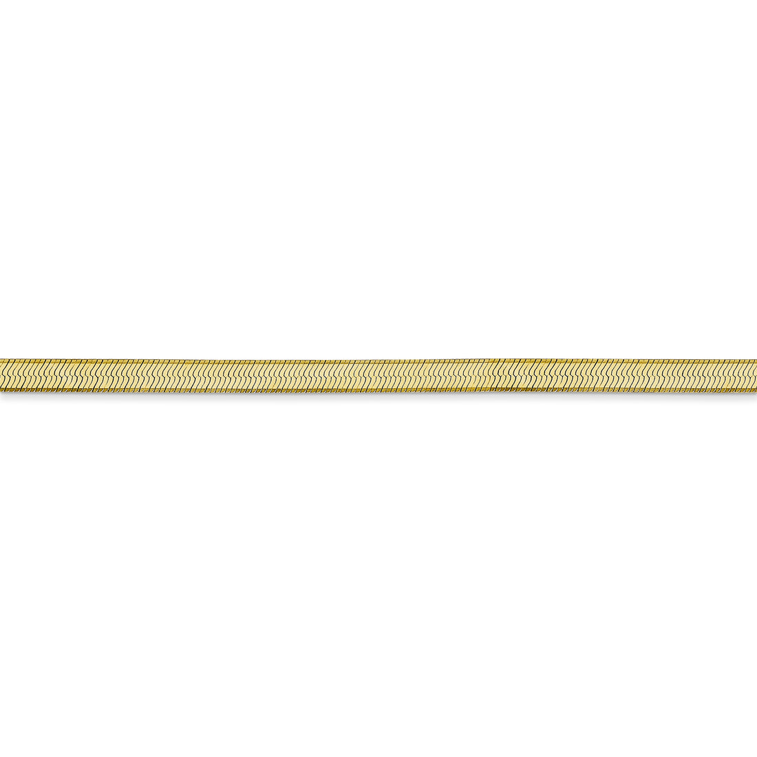 10k 3mm Silky Herringbone Chain