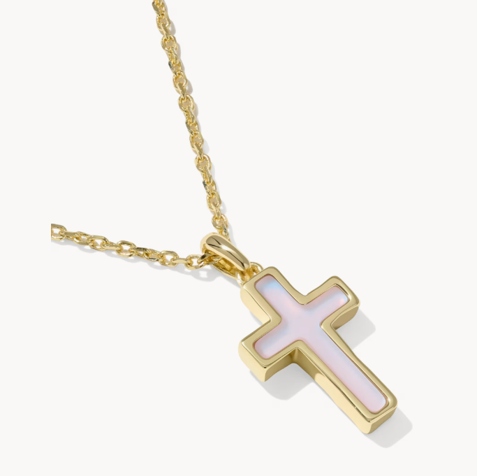 Cross Gold Pendant Necklace