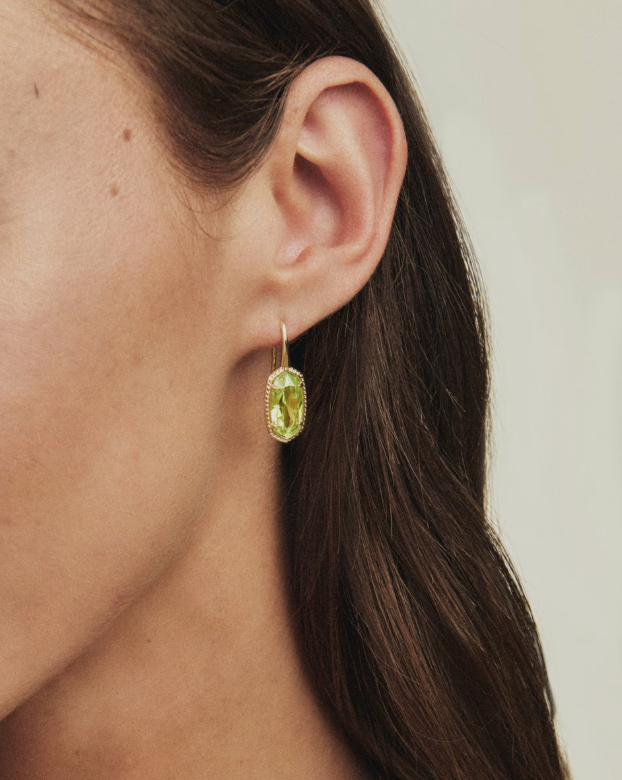Lee Luxe Gold Drop Earrings