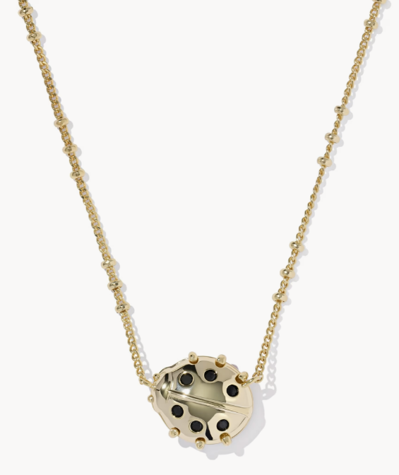 Ladybug Short Pendant Necklace