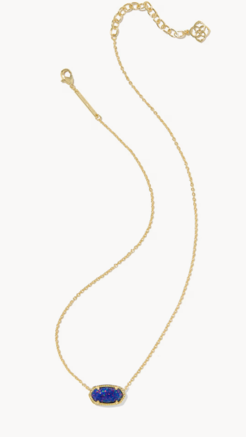 Elisa Gold Pendant Necklace