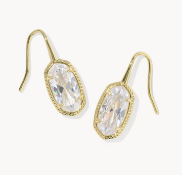 Lee Luxe Gold Drop Earrings