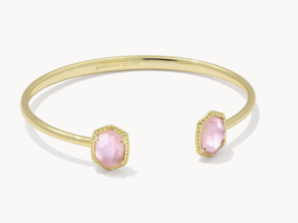 Daphne Gold Frame Cuff Bracelet