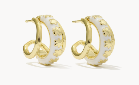 Jane Gold Huggie Earrings