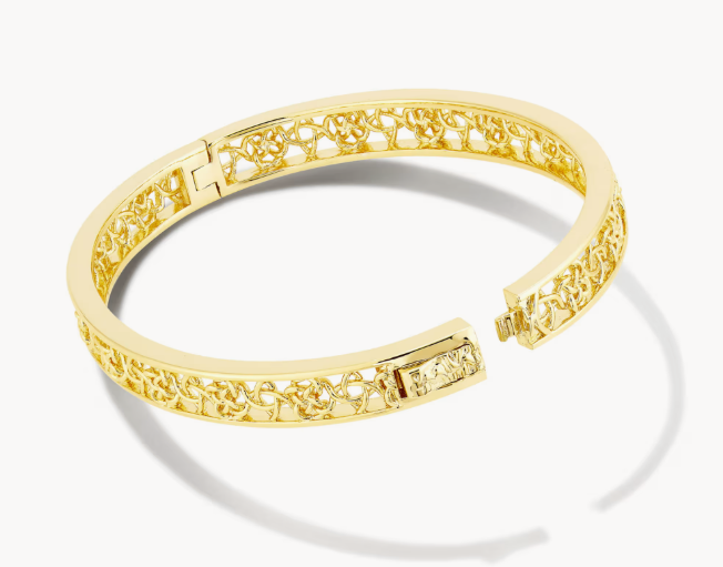 Kelly Bangle Bracelet in Gold
