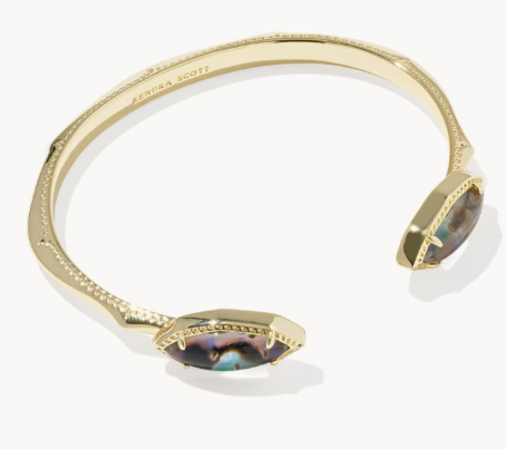 Ophelia Gold Cuff Bracelet