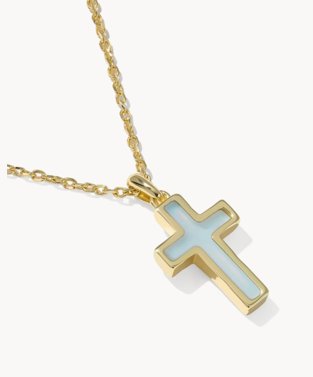 Cross Gold Pendant Necklace
