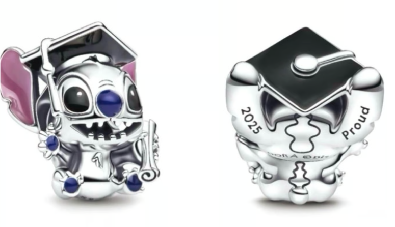 Disney Stitch Graduation 2025 Charm