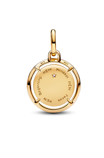 Scarab Beetle Medallion Charm