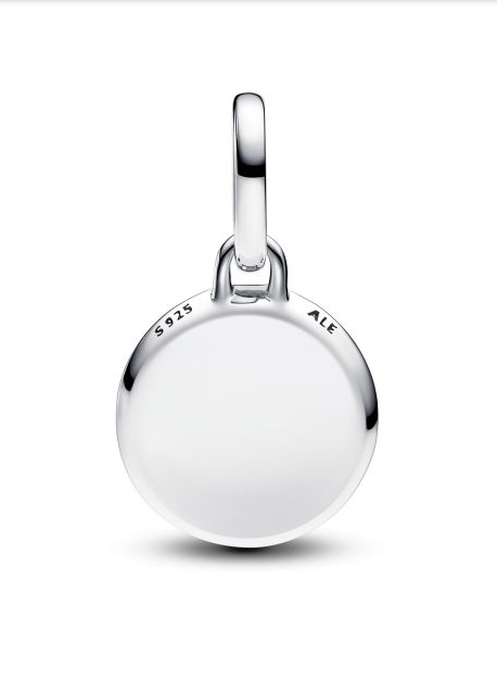Red Murano Glass Mini Medallion Charm