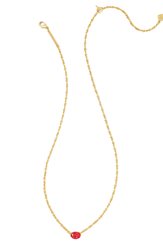 Cailin Gold January Pendant Necklace