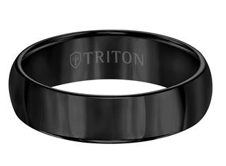 Triton Black Tungsten Men's Band