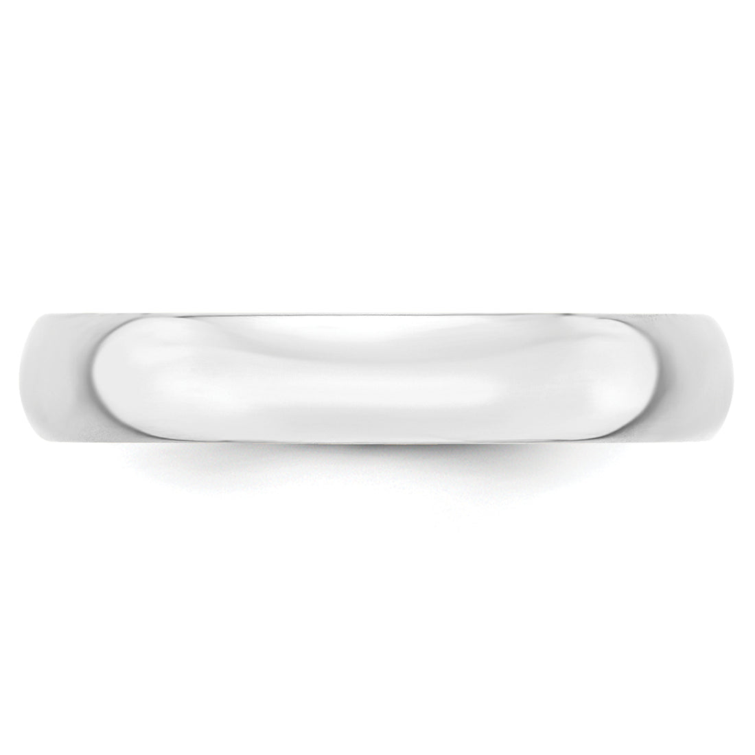 10K White Gold Lightweight Band